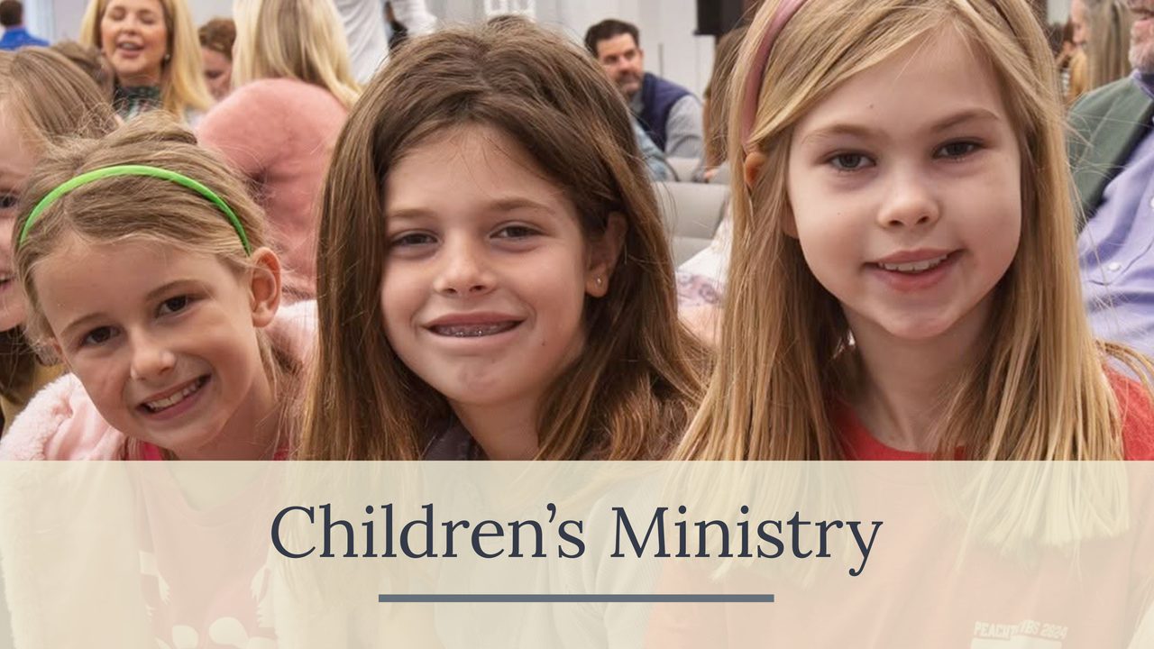 Children's Ministry: Sunday School Volunteer